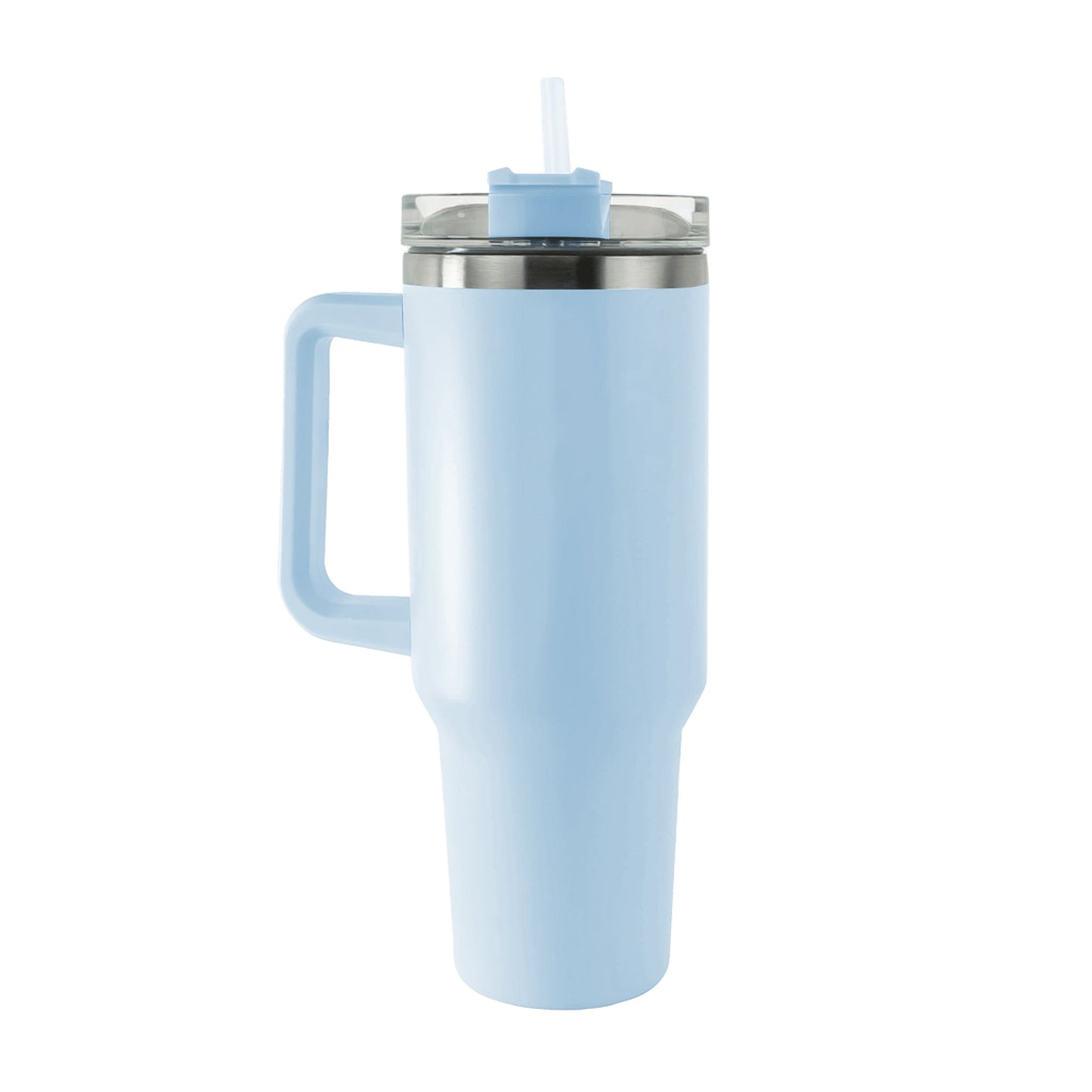 1200ml Tumbler with Handle & Straw – Portab Handle Straw | Nayvo Mall