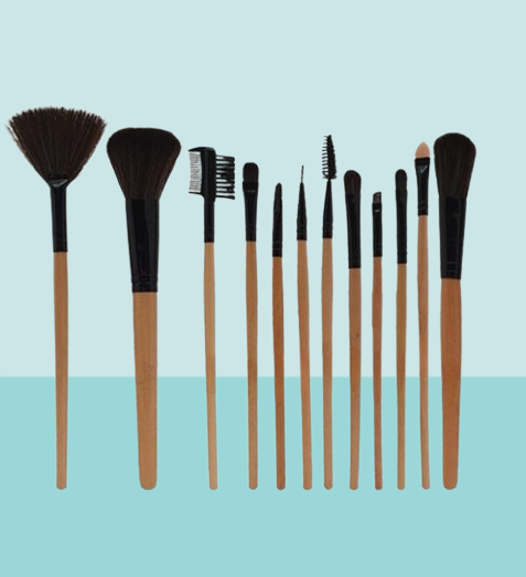 12 Piece Makeup Brush Set – Professional Soft Bristle Beauty Brushes for Flawless Makeup Application | Nayvo Mall