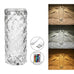 16 Colors Crystal Decoration Piece LED Touch Lamp with Remote – RGB Acrylic Table Lamp for Room Decoration, Decoration Piece for Tables or Shelves.