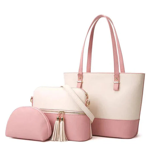 Leather Tote & Handbag Set Pakistan
Stylish Women Handbags Online
Tote Bag & Handbag Collection Nayvo Mall