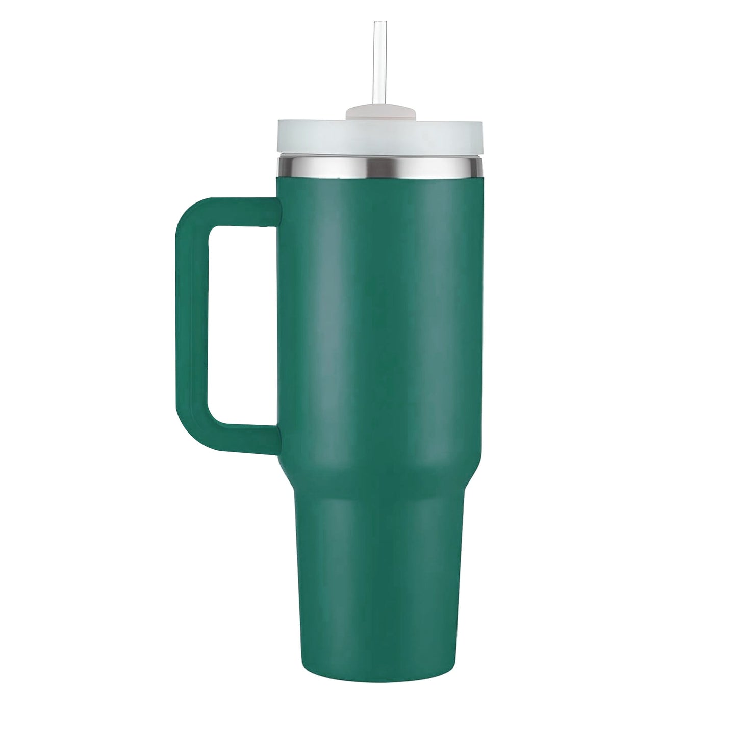 1200ml Tumbler with Handle & Straw – Portab  Handle Straw | Nayvo Mall