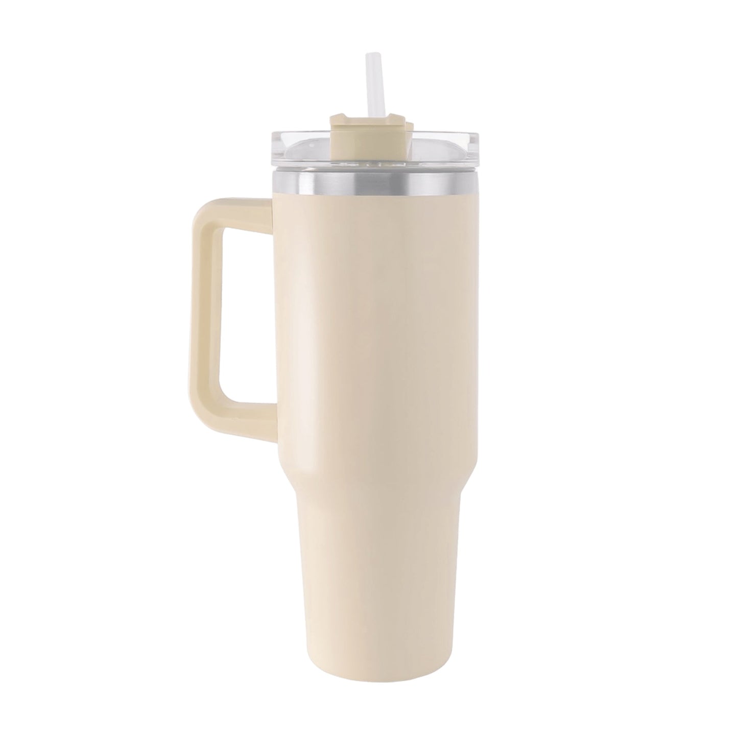 1200ml Tumbler with Handle & Straw – Portab  Handle Straw | Nayvo Mall