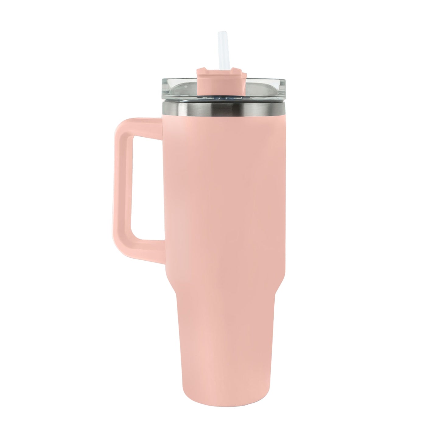 1200ml Tumbler with Handle & Straw – Portab  Handle Straw | Nayvo Mall