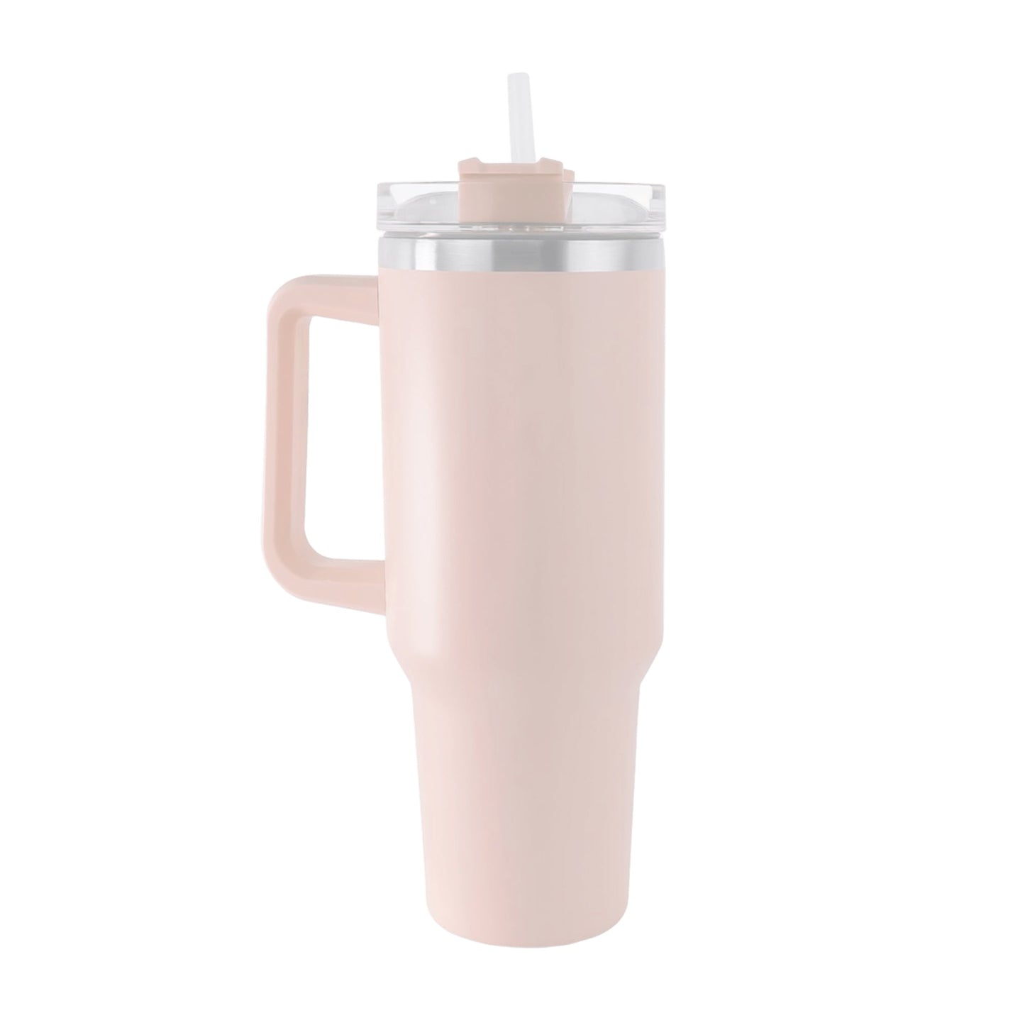1200ml Tumbler with Handle & Straw – Portab  Handle Straw | Nayvo Mall