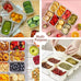 Premium acrylic airtight multi portion box