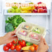 Premium acrylic airtight multi portion box