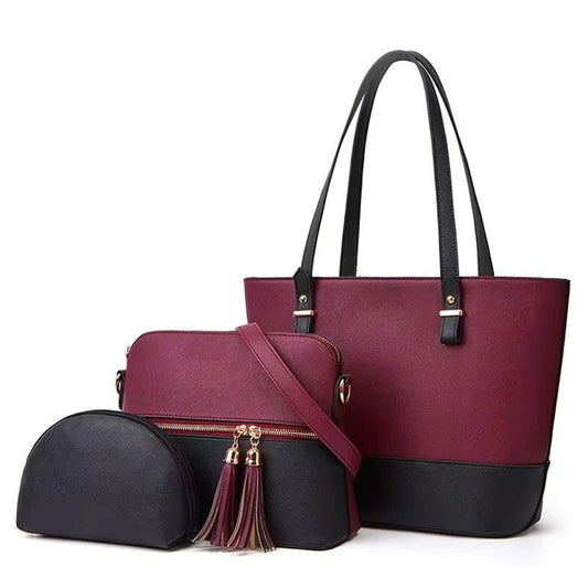 Leather Tote & Handbag Set Pakistan

Stylish Women Handbags Online

Tote Bag & Handbag Collection Nayvo Mall