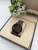 Black Stylish high Quality Fashion Casual stainles steel chain Strap Watch