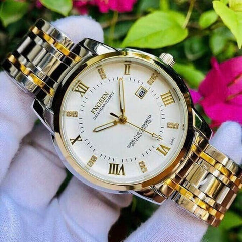 Fangeen Watches for Mens & Girls – Stylish Quartz Calendar Watch with Waterproof Design