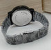 Black Stylish high Quality Fashion Casual stainles steel chain Strap Watch