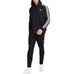 Adidas Black Hooded Tracksuit – Premium Zip-Up Style for Men